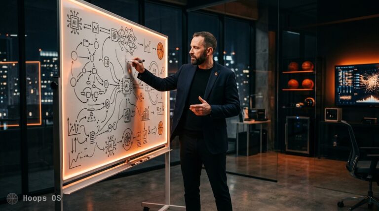 Basketball operator using AI systems to run a lean program — Hoops OS